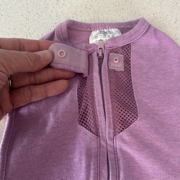 Woombie Air Swaddle purple 5-13 lbs 0-3 months Sleepsack Infant - Picture 4 of 8